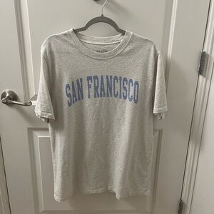Brandy Melville John Galt San Francisco Gray T-Shirt